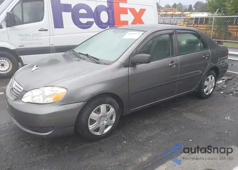 2007 Toyota Corolla Ce из США, поврежденный, VIN 2T1BR30E77C736543